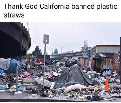 Straws banned